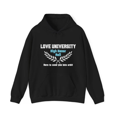 LOVE UNIVERSITY HIGH HONOR ROLL Unisex Heavy Blend™ Hooded Sweatshirt