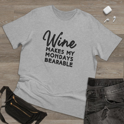 MONDAY MOOD WINE Unisex Deluxe T-shirt