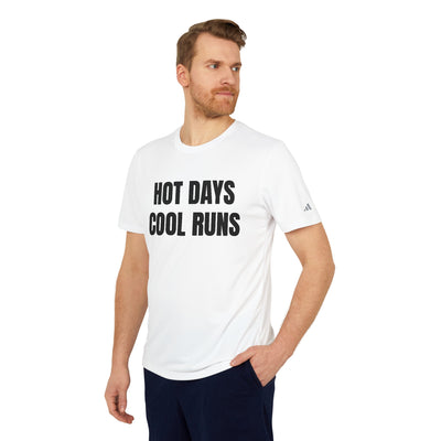 adidas® HOT DAYS, COOL RUNS Unisex Sport T-shirt - Design by MangoSide