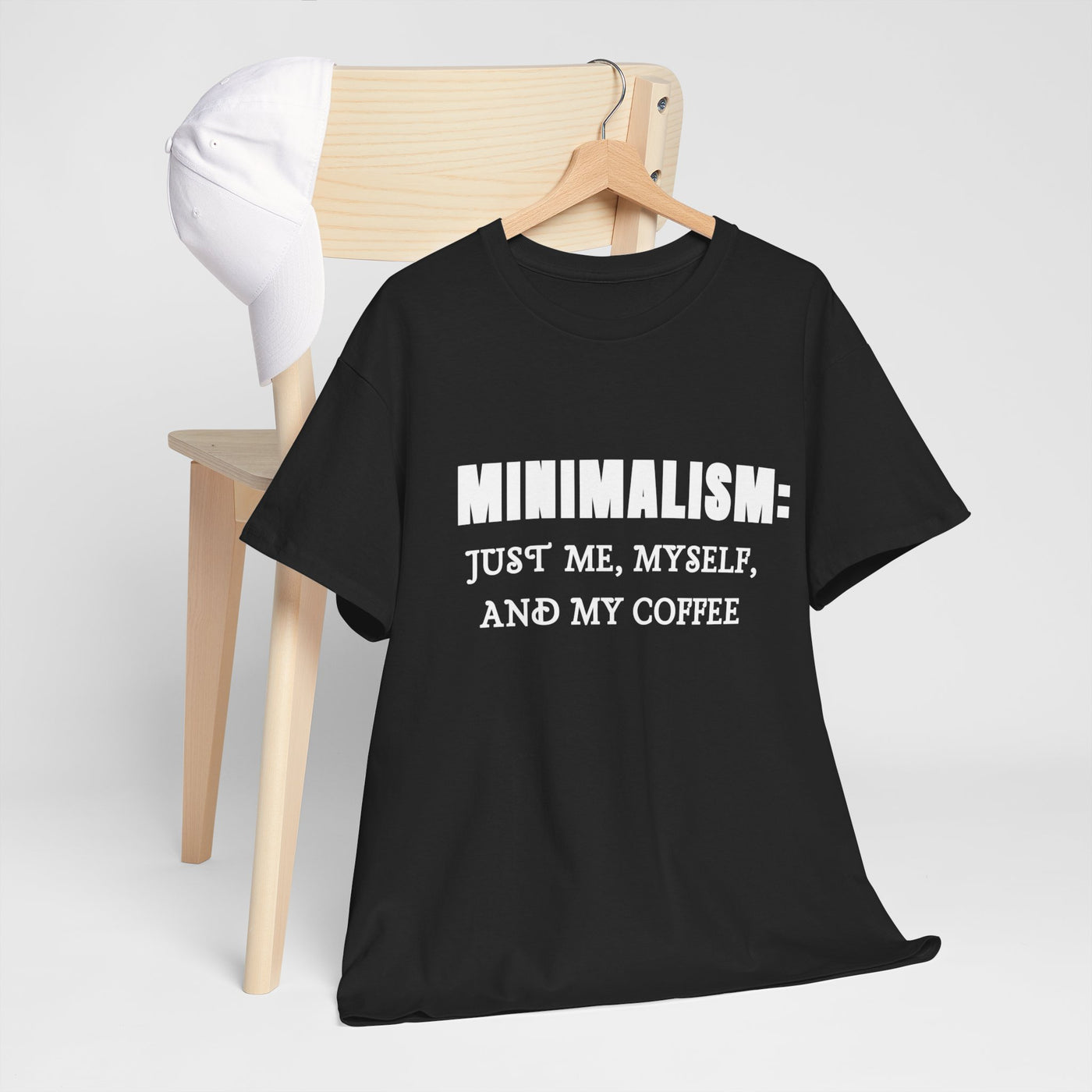 COFFEE MINIMALIST Unisex Heavy Cotton Tee