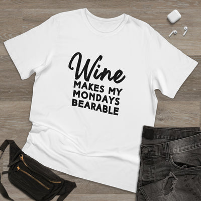 MONDAY MOOD WINE Unisex Deluxe T-shirt