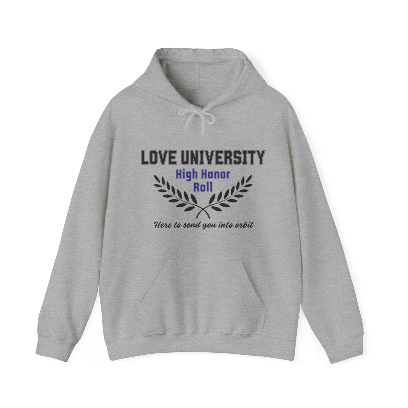 LOVE UNIVERSITY HIGH HONOR ROLL Unisex Heavy Blend™ Hooded Sweatshirt