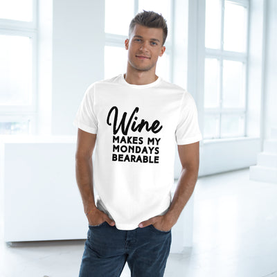 MONDAY MOOD WINE Unisex Deluxe T-shirt