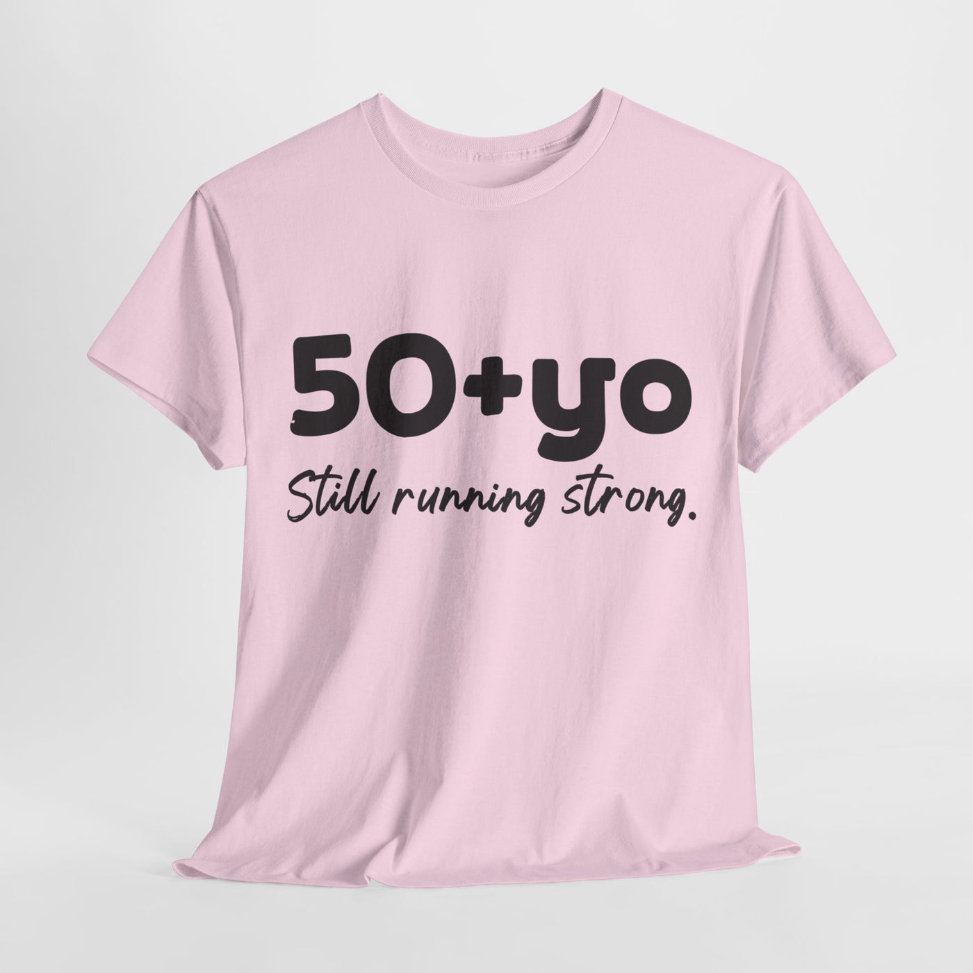 50+yo, FOREVER RUNNER Unisex Heavy Cotton Tee