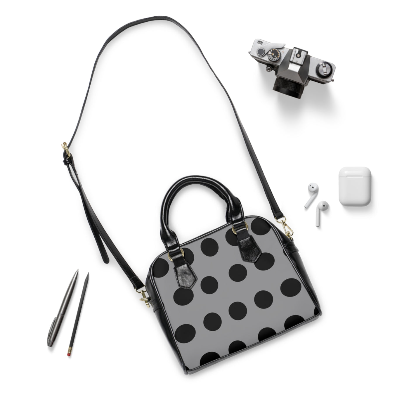 TIMELESS DOTS Shoulder Handbag