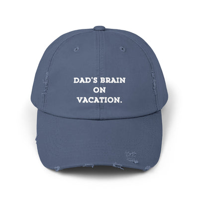 DAD'S BRAIN BREAK Distressed Cap