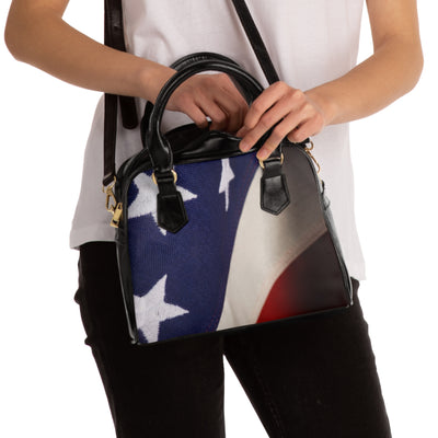 USA FLAG Shoulder Handbag