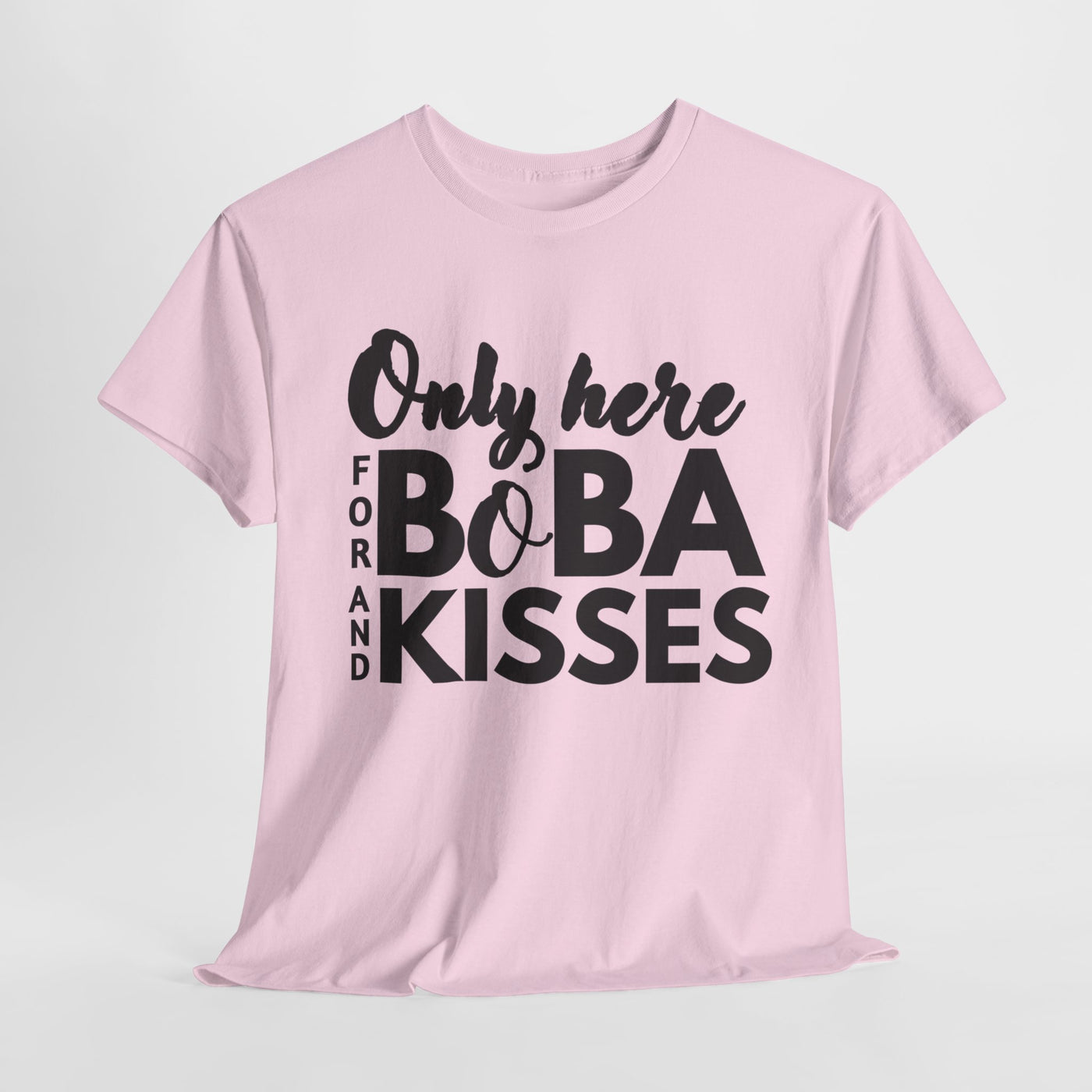 BOBA & KISSES Unisex Heavy Cotton Tee