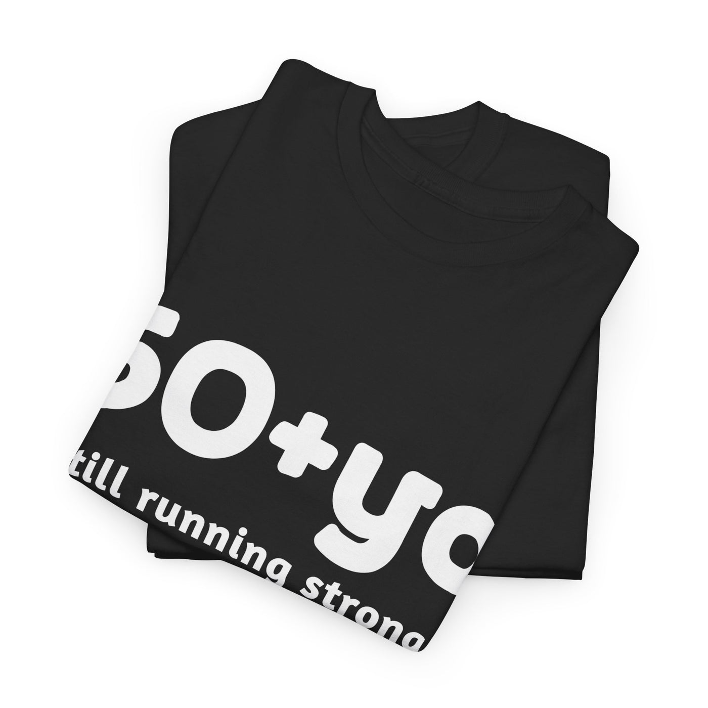 50+yo, FOREVER RUNNER Unisex Heavy Cotton Tee