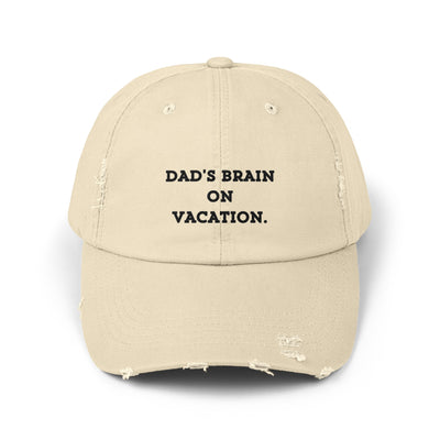 DAD'S BRAIN BREAK Distressed Cap