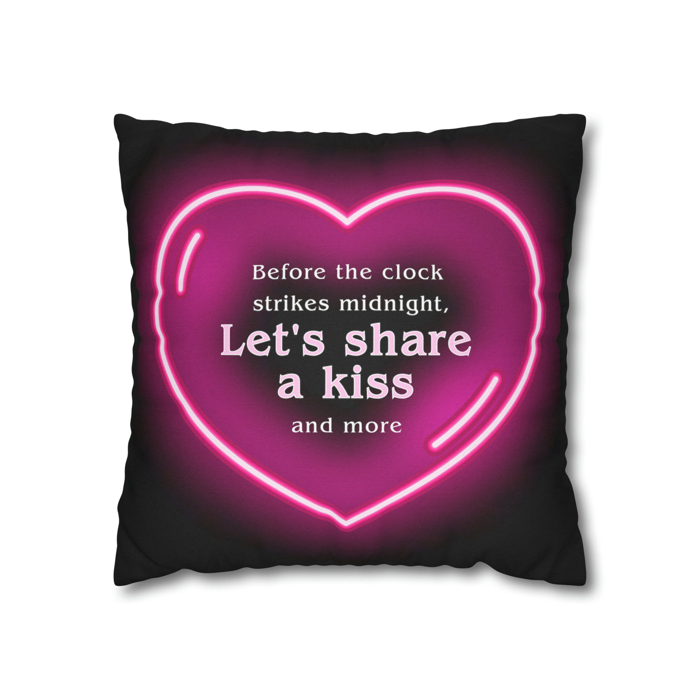 SWEET DREAMS Double-sided Spun Polyester Square Pillow Case