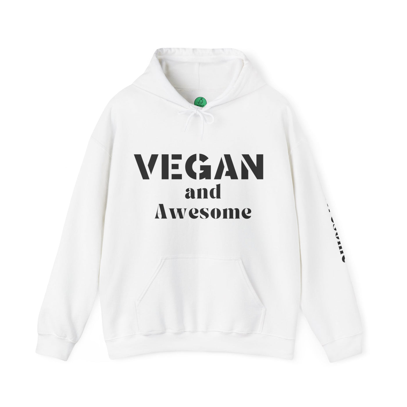 AWESOME VEGAN Unisex Heavy Blend™ Hooded Sweatshirt