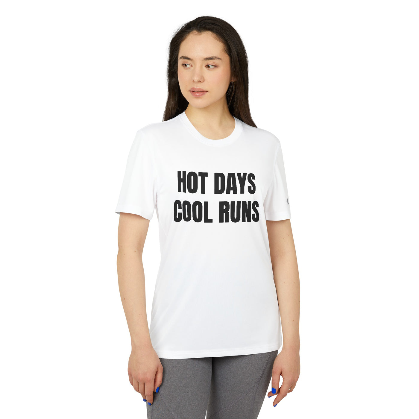 adidas® HOT DAYS, COOL RUNS Unisex Sport T-shirt - Design by MangoSide