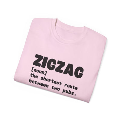 ZIGZAG Unisex Ultra Cotton Tee