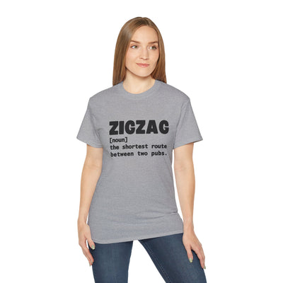 ZIGZAG Unisex Ultra Cotton Tee