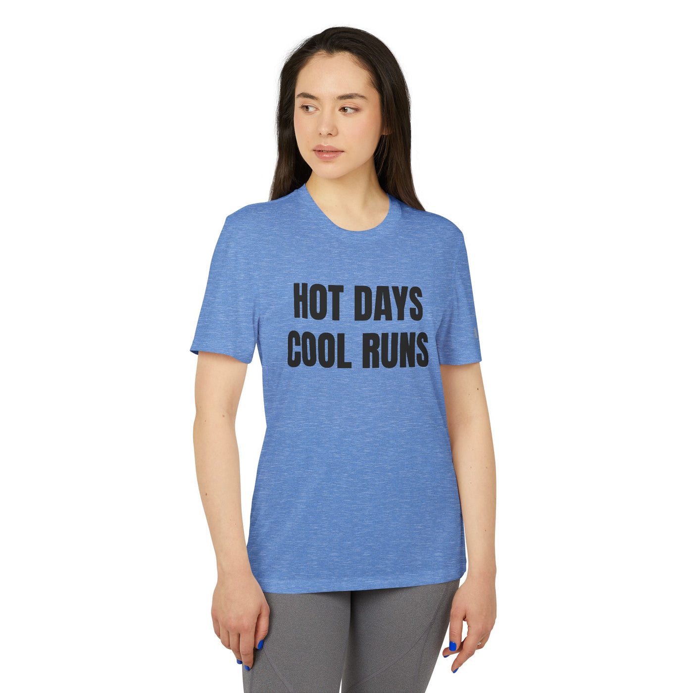 adidas® HOT DAYS, COOL RUNS Unisex Sport T-shirt - Design by MangoSide