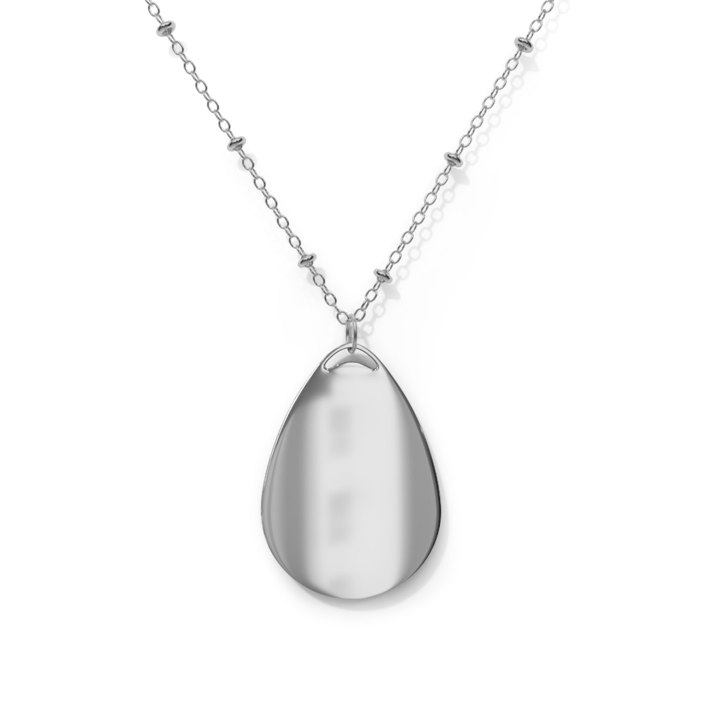 STRENGH IN EVERY WAY Oval Necklace