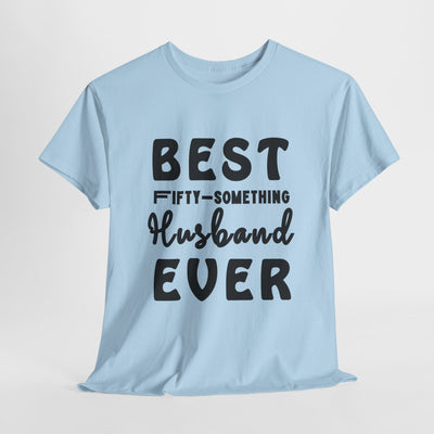 FIFTY-SOMETHING ULTIMATE HUBBY Heavy Cotton Tee