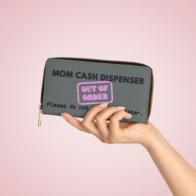 MOM CASH DISPENSER Zipper Wallet