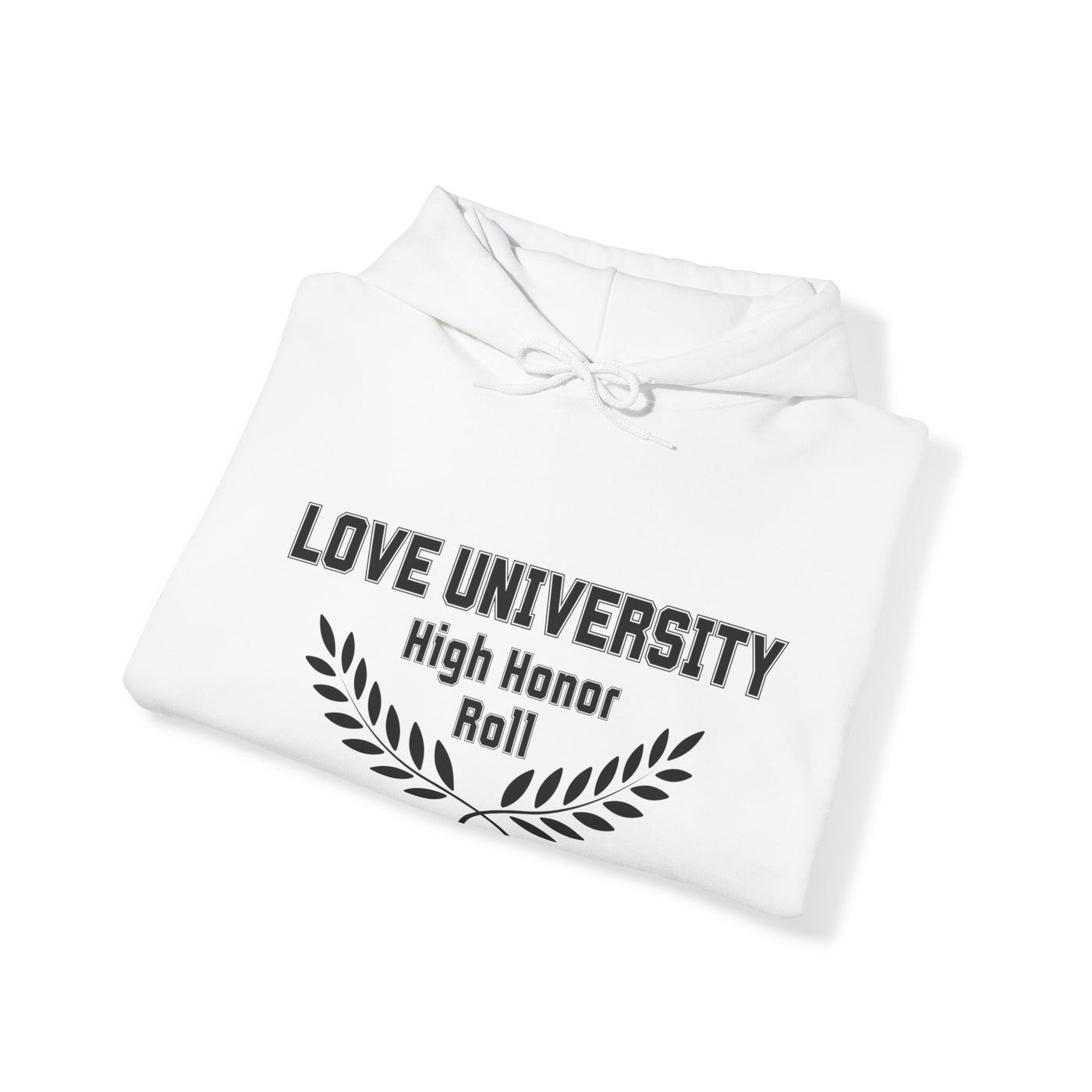 LOVE UNIVERSITY HIGH HONOR ROLL Unisex Heavy Blend™ Hooded Sweatshirt