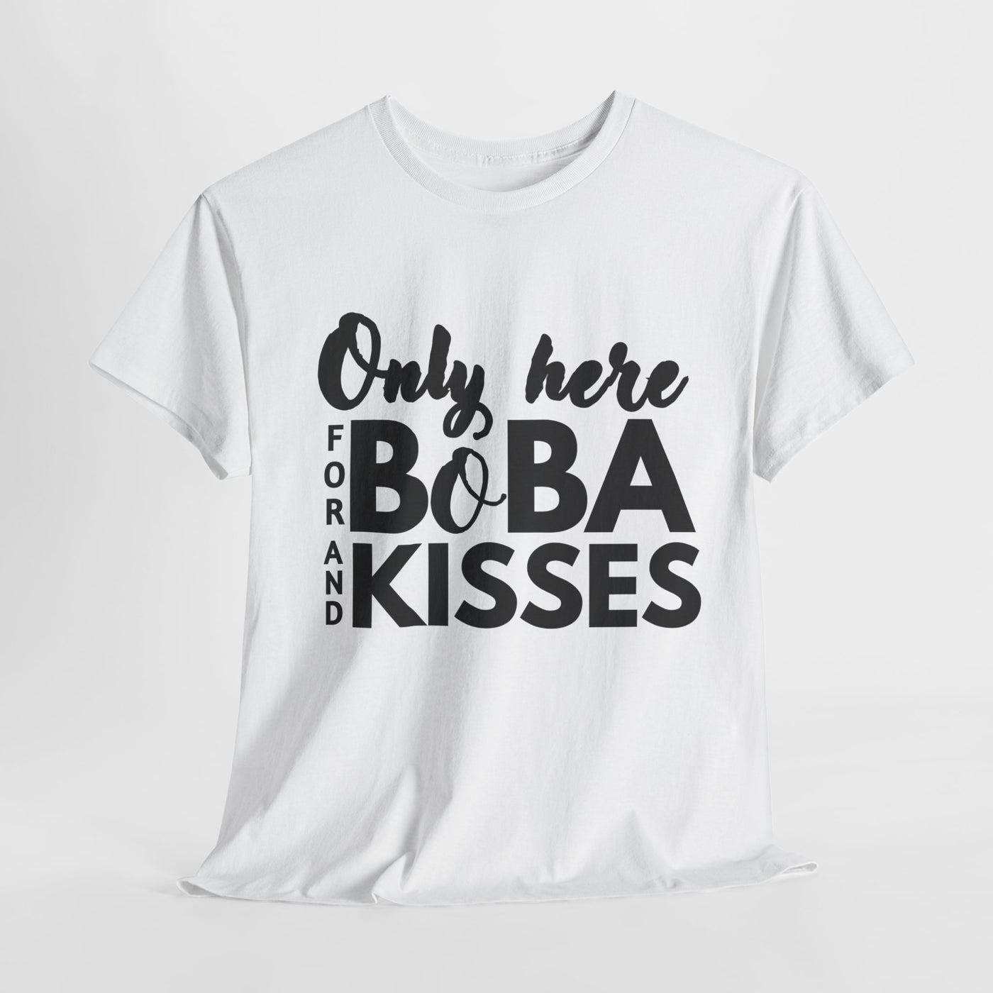 BOBA & KISSES Unisex Heavy Cotton Tee