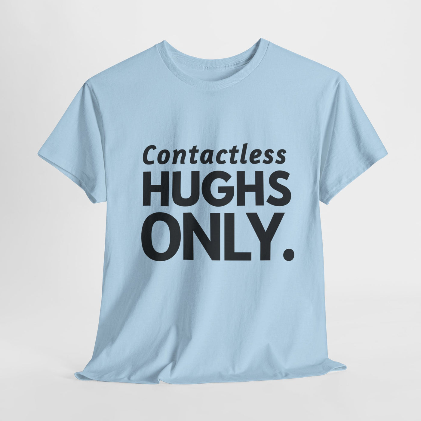 HUGHS-FREE ZONE Unisex Heavy Cotton Tee