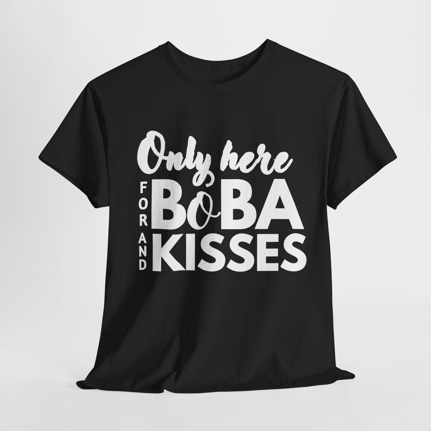 BOBA & KISSES Unisex Heavy Cotton Tee