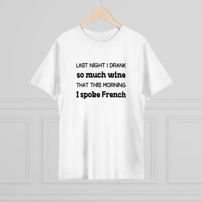 WINE-INDUCED MULTILINGUAL Unisex Deluxe T-shirt