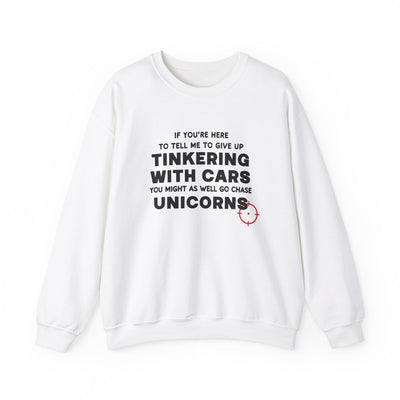 CHASE UNICORNS CAR HOBBY Unisex Heavy Blend™ Crewneck Sweatshirt