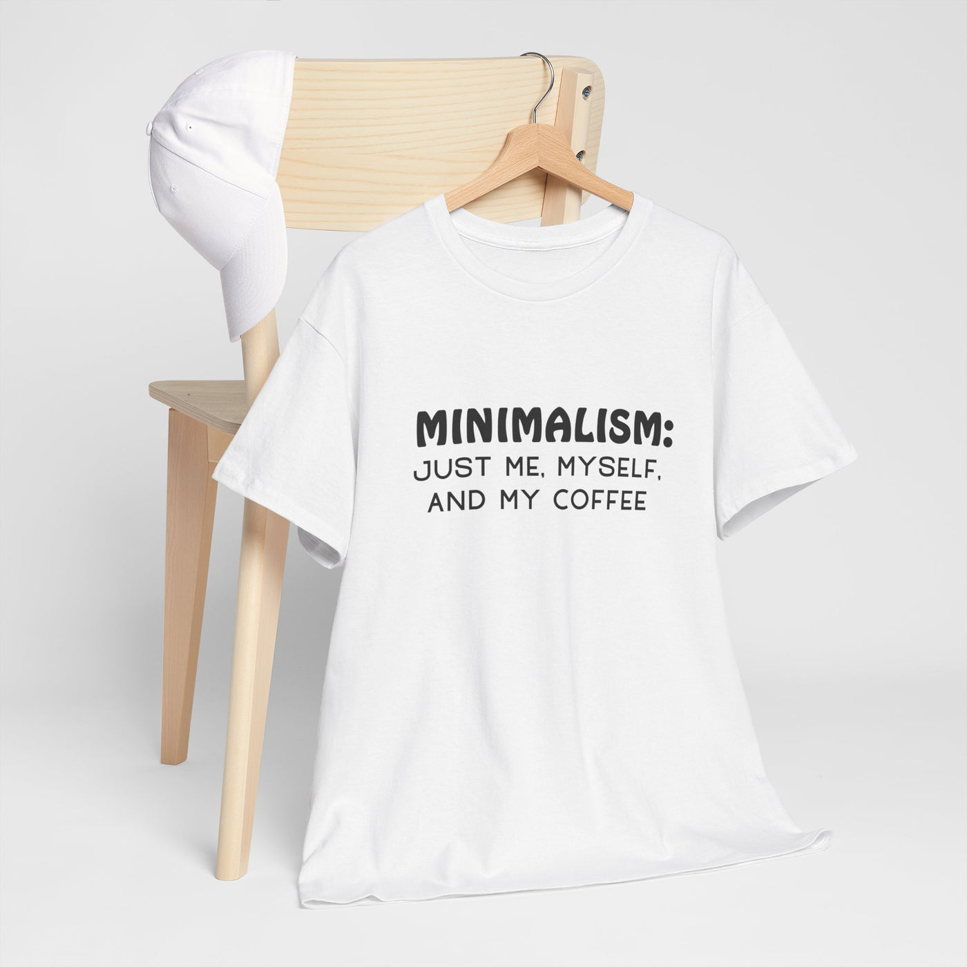 COFFEE MINIMALIST Unisex Heavy Cotton Tee