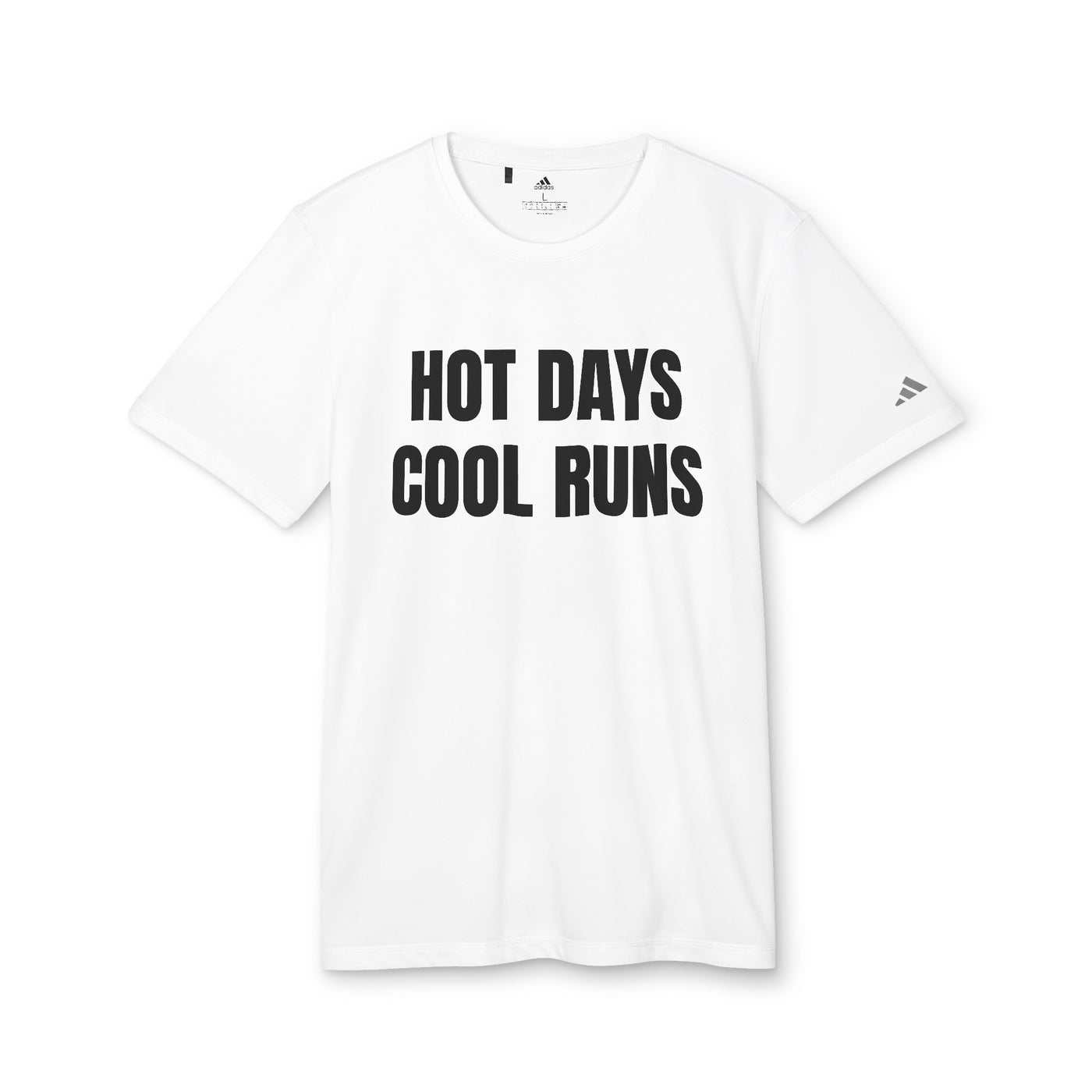 adidas® HOT DAYS, COOL RUNS Unisex Sport T-shirt - Design by MangoSide