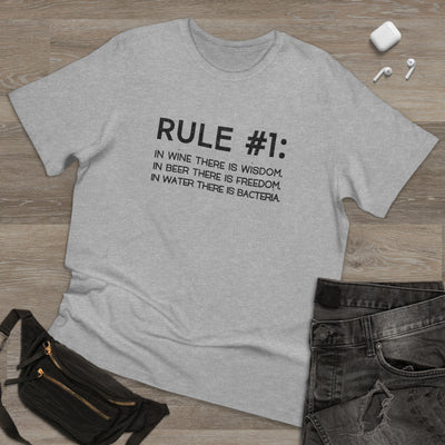 WINE RULE NUMBER 1 Unisex Deluxe T-shirt