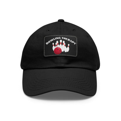 BOWLING THERAPY cap with Leather Patch