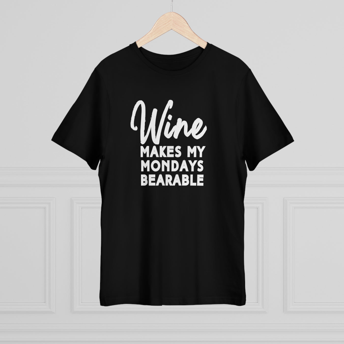 MONDAY MOOD WINE Unisex Deluxe T-shirt