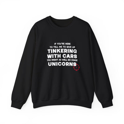 CHASE UNICORNS CAR HOBBY Unisex Heavy Blend™ Crewneck Sweatshirt