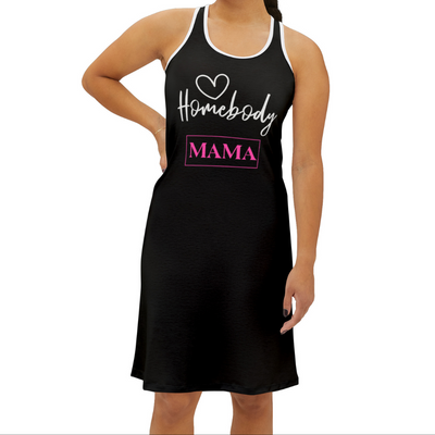 HOMEBODY MAMA Women's Racerback Dress (AOP)