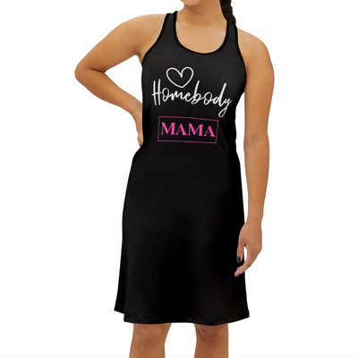 HOMEBODY MAMA Women's Racerback Dress (AOP)