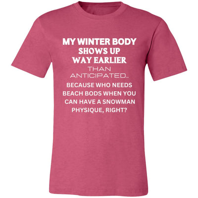 WINTER BODY WISDOM Unisex Jersey Short-Sleeve T-Shirt