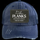 DISTRESSED PLANK PROBLEMS Unstructured Trucker Cap - Patch