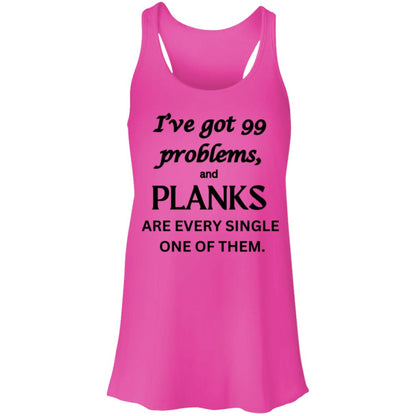 PLANK PROWESS Flowy Racerback Tank