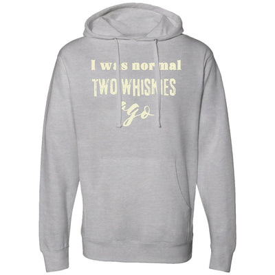 2 WHISKIES AGO Midweight Hooded Sweatshirt