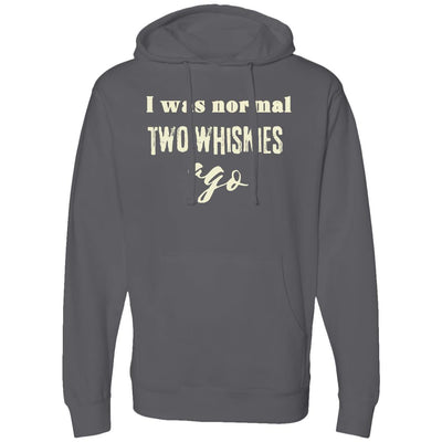 2 WHISKIES AGO Midweight Hooded Sweatshirt