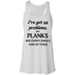 PLANK PROWESS Flowy Racerback Tank