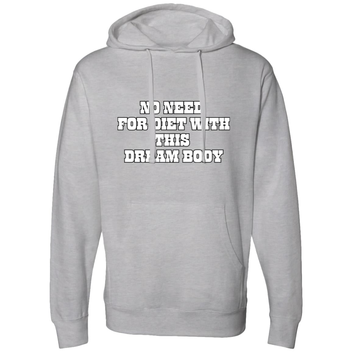 DREAM BODY DELIGHT Midweight Hooded Sweatshirt