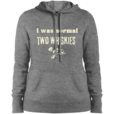 2 WHISKIES AGO Ladies' Pullover Hooded Sweatshirt