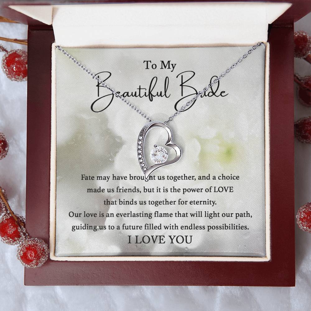 Beautiful Bride - Fate - Forever Love Necklace