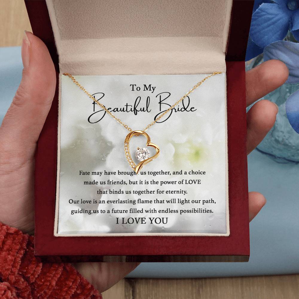 Beautiful Bride - Fate - Forever Love Necklace