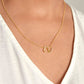 GRANDMA, Happy 4th of July - Gold and Diamonds Hearts Necklace