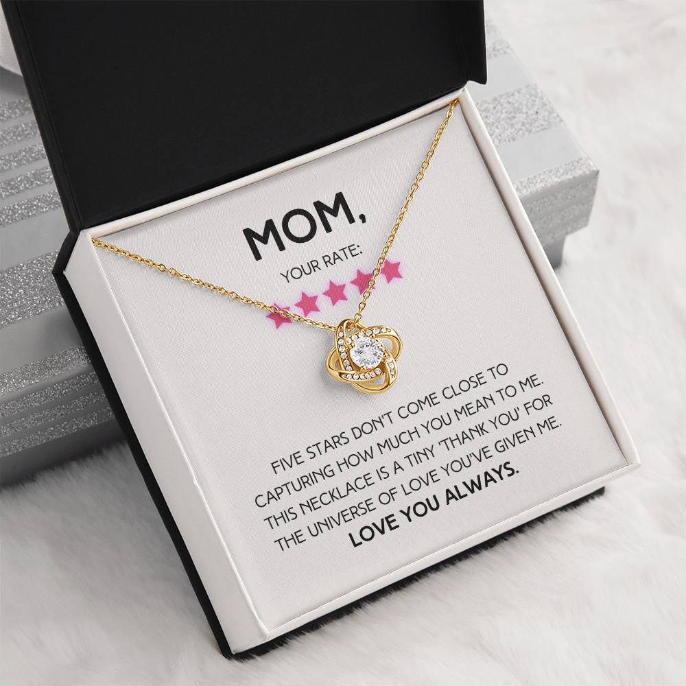 5 STARS REVIEW- Necklace for Mom