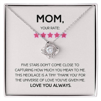 5 STARS REVIEW- Necklace for Mom